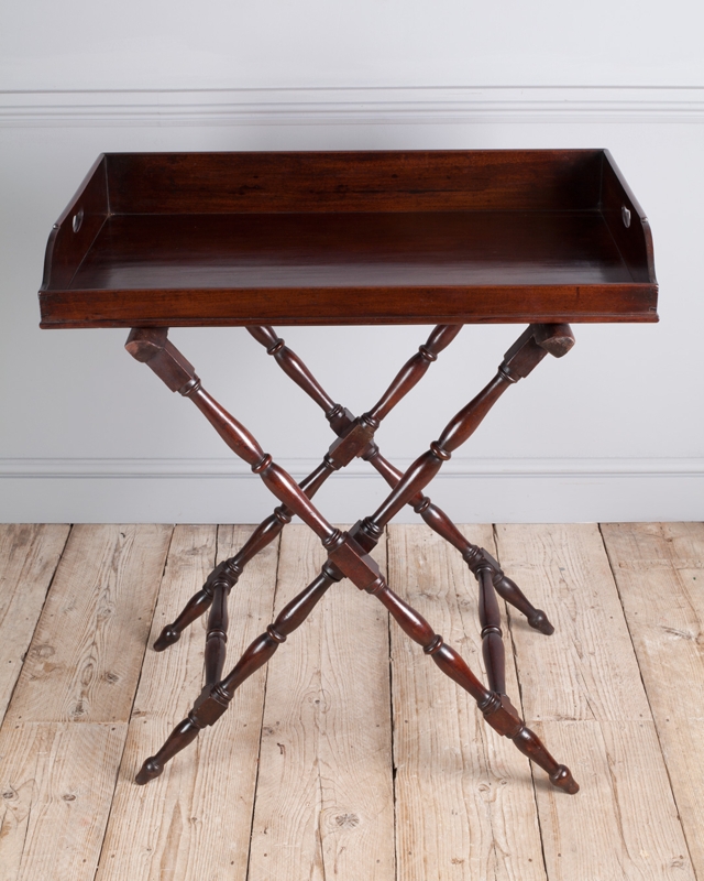 Antique Georgian Butler's Tray Folding Table
