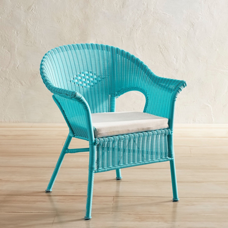 Aqua Stacking Chair  Everything Turquoise