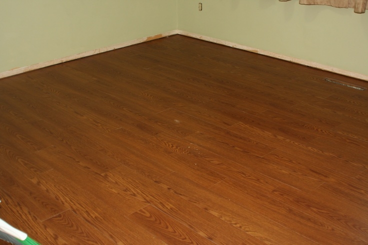 Armstrong Floating Vinyl Plank Flooring in Warm Oak Finish