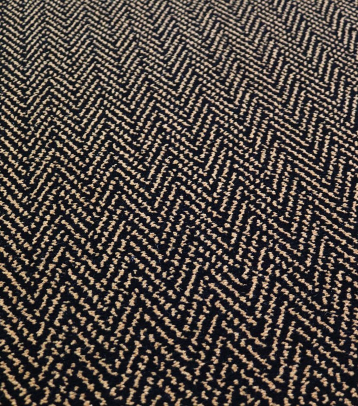 Beige And Black Carpets