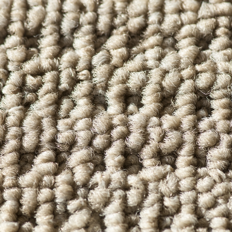 Beige Berber Loop Carpet - Kings