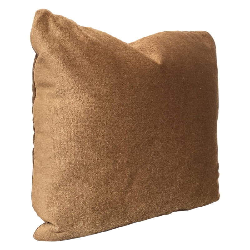 Brabbu Autumnus Brown Velvet Decorative Pillow