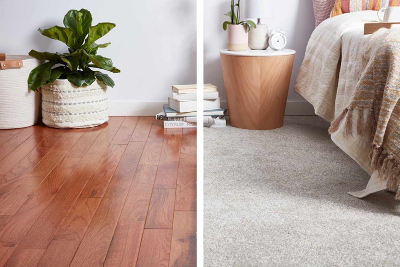 Carpet That Mimics Hardwood Flooring Elegantly