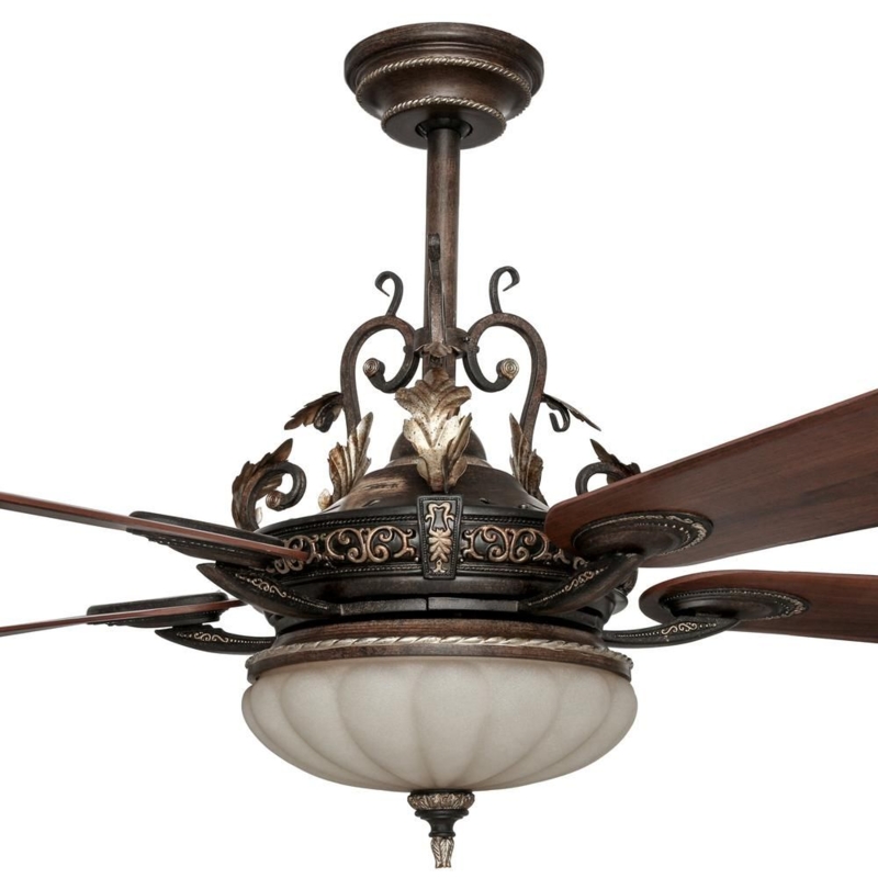 Chateau Deville 52-Inch Vintage Style Ceiling Fan