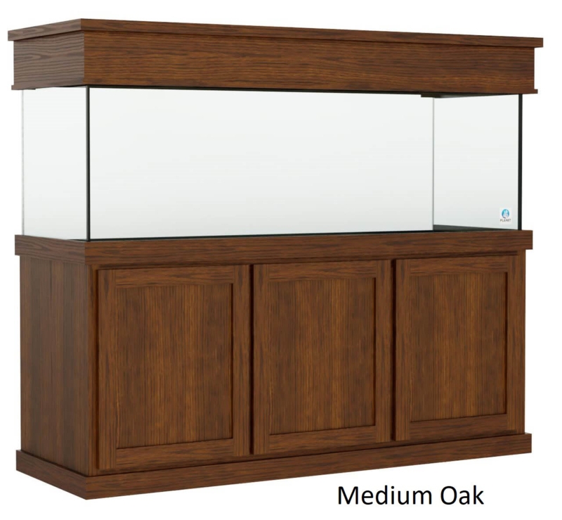 Classic Medium Oak Aquarium Stand for Large Tanks