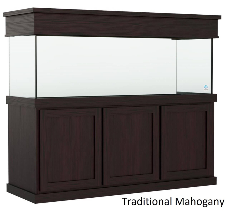 Classic Traditional Mahogany Aquarium Stand for Large Tanks