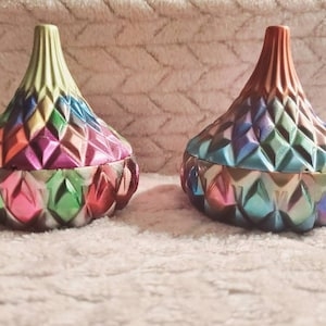 Colorful Dragon Egg Inspired Trinket Dish Set