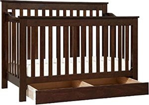 Convertible Crib with Changing Table and Storage Drawer