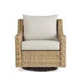 Cozy Outdoor Wicker Conversation Set with Cushions