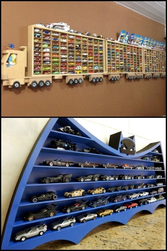 Creative Hot Wheels Displays for Toy Car Collectors