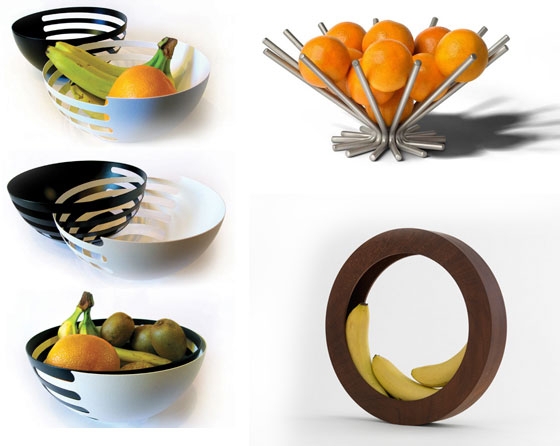 Creative Modern Fruit Bowls for Stylish Kitchens