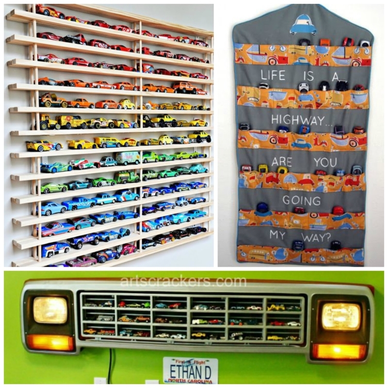Creative Toy Car Storage and Display Ideas