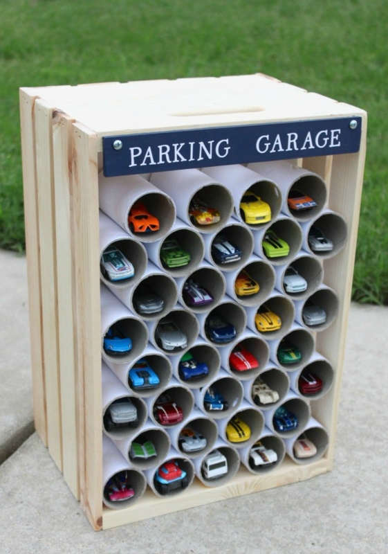 Creative Toy Car Storage Garage for Kids
