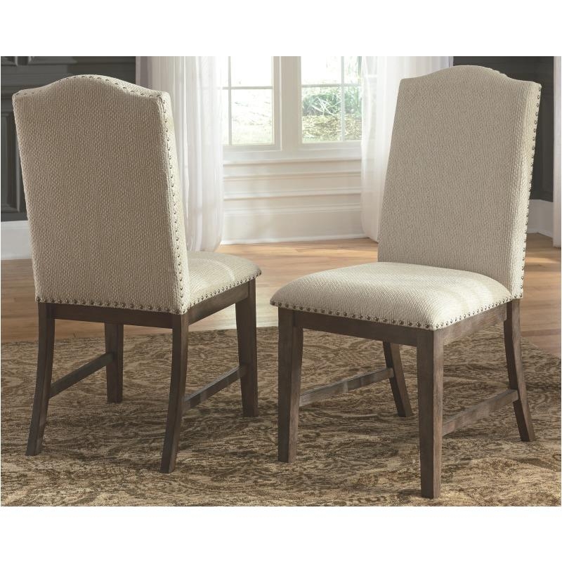 D776-01 Ashley Furniture Johnelle Dining Upholstered Side Chair