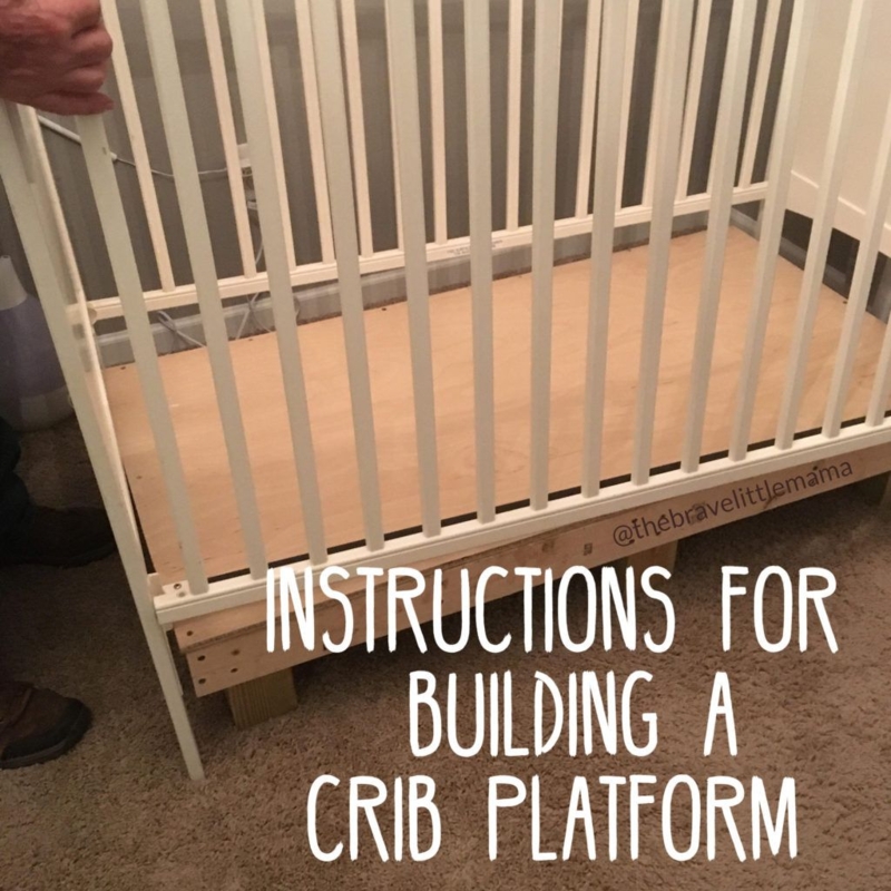 DIY Easy Crib Platform Building Guide