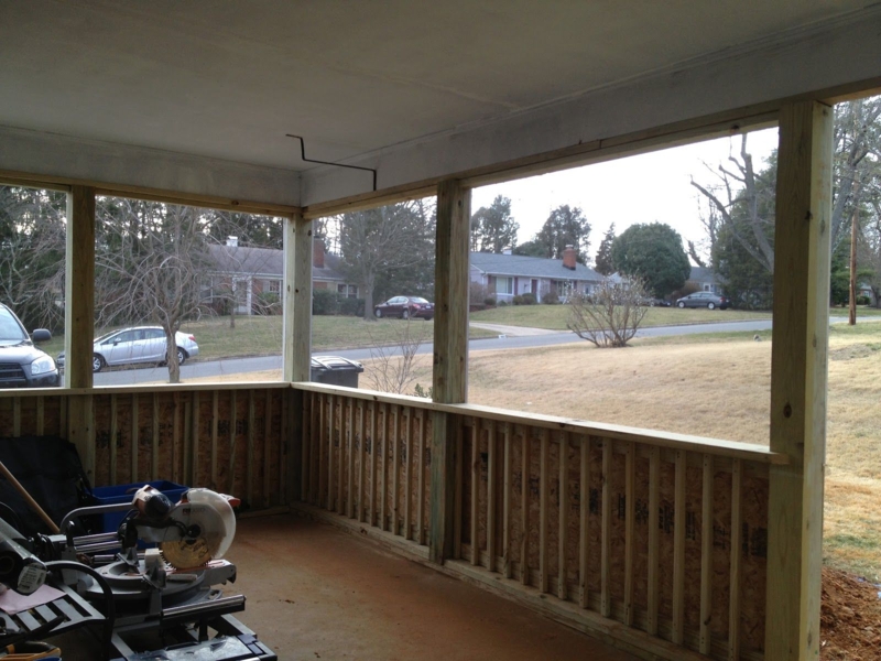 DIY Screened Porch Conversion from Carport
