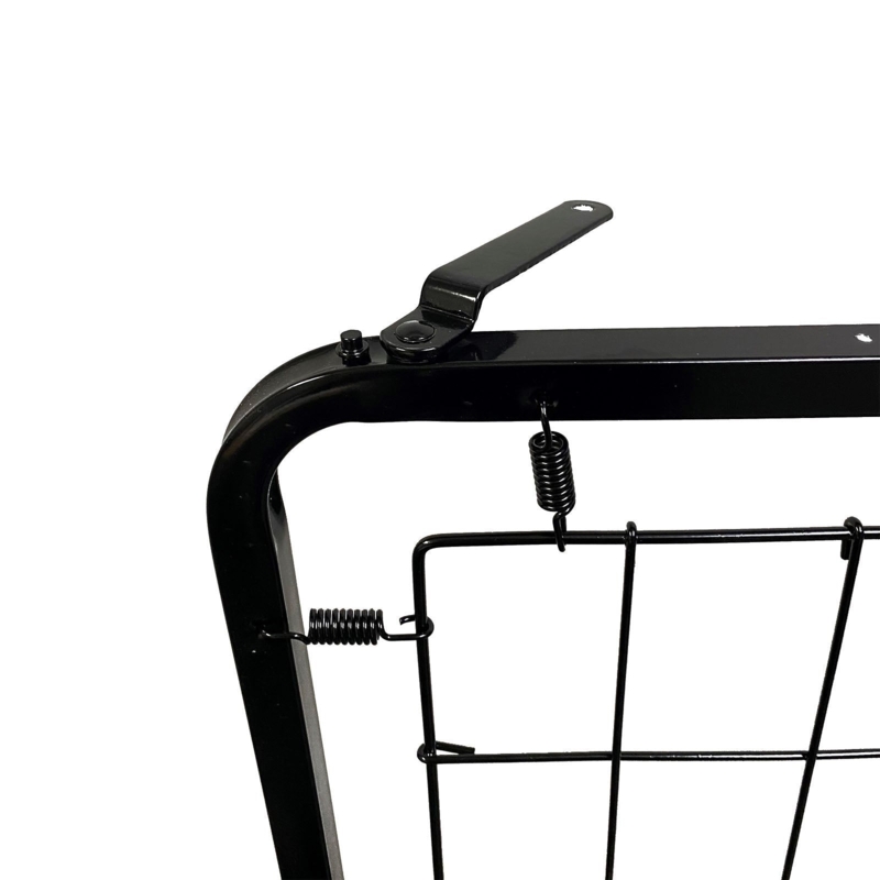 Durable Black Metal Crib Mattress Support Frame
