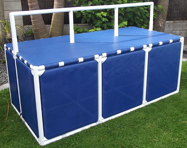 Durable Blue Outdoor Swimming Pool Platform