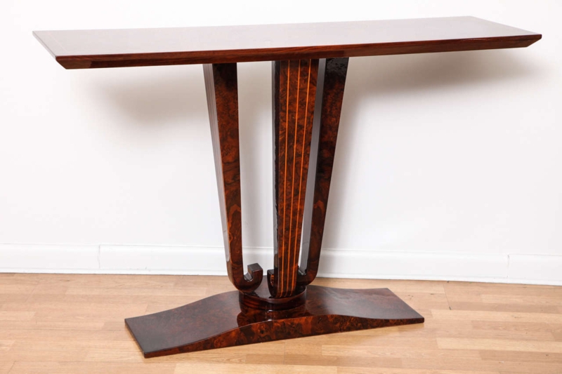 Elegant Art Deco Vintage Console Table Design