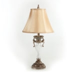 Elegant Bedroom Accent with Classic Bombay Lamp
