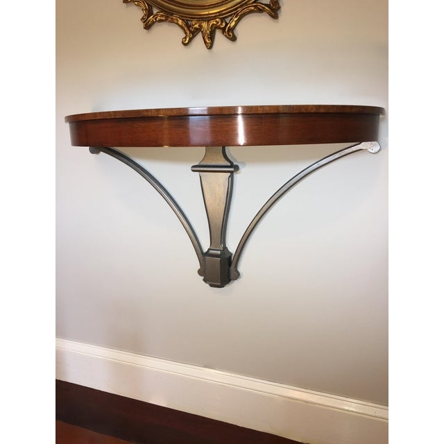 Elegant Custom Wall Mounted Console Table Design