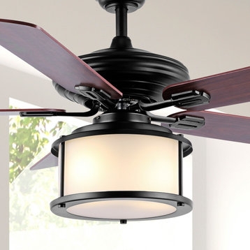 Elegant French Country Ceiling Fan with Light Fixture