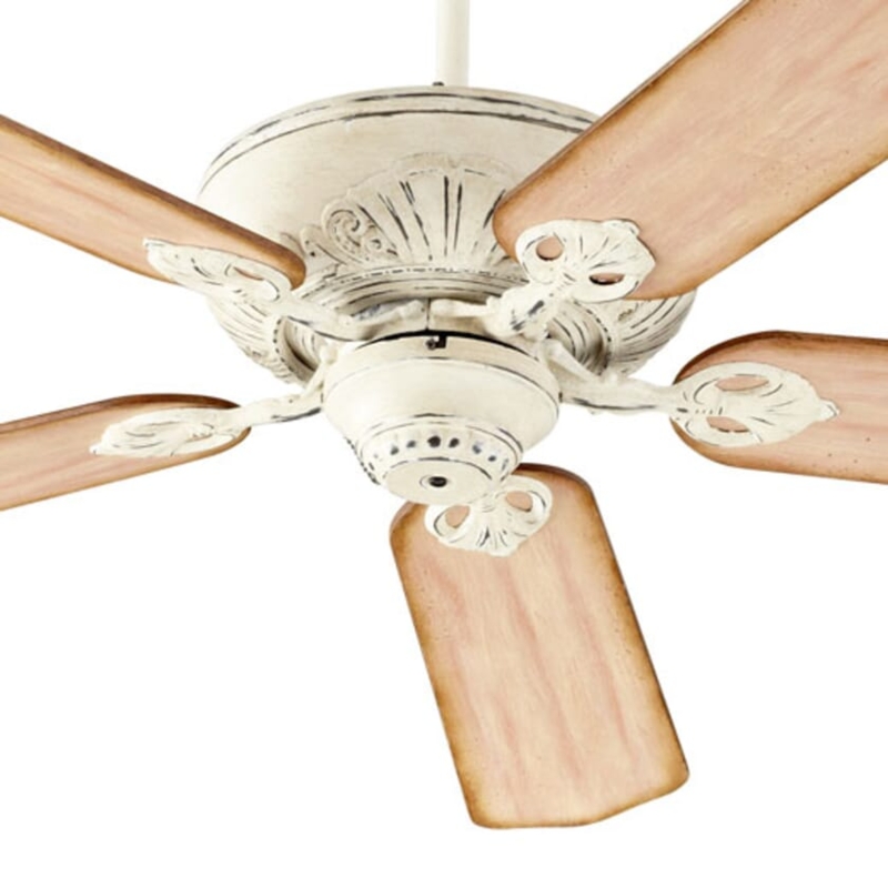 Elegant French Country Style Ceiling Fan Design