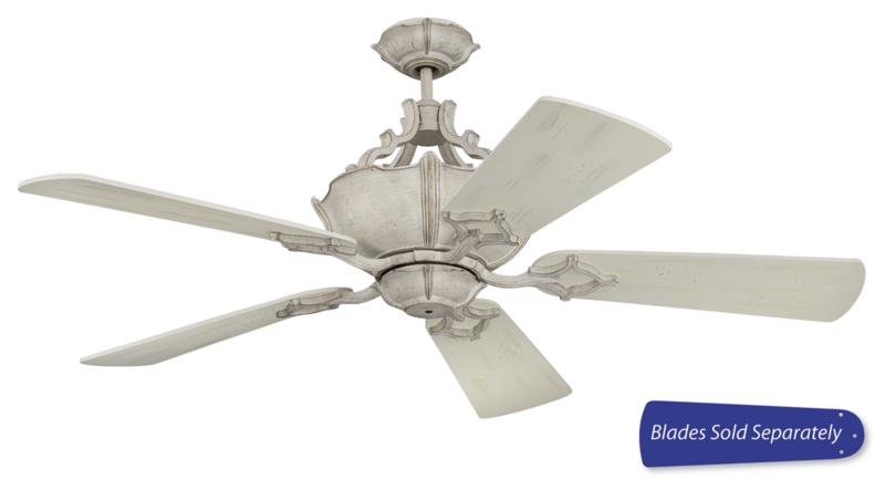 Elegant French Country Style Ceiling Fan Fixture