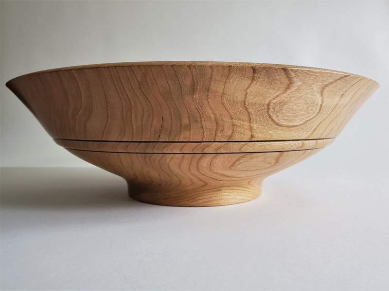 Elegant Handcrafted Decorative Wood Bowl