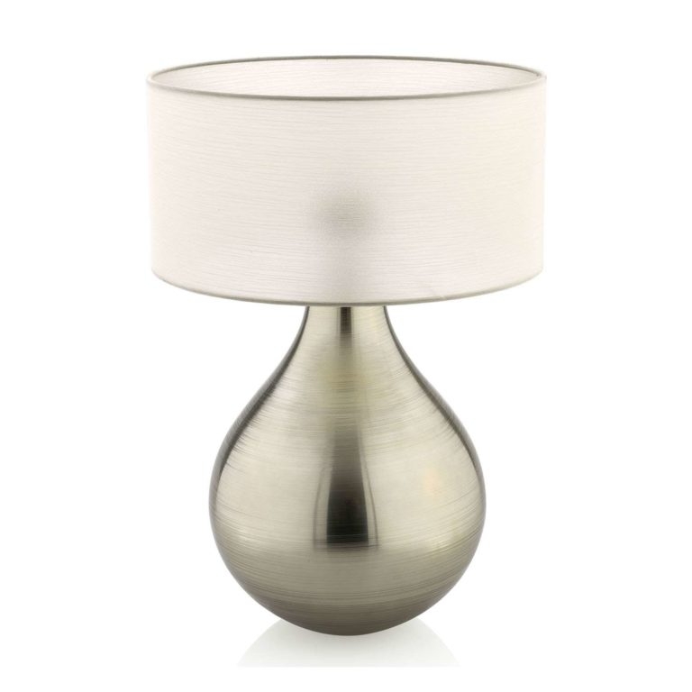 Elegant Metallic Bombay Table Lamp for Bedroom