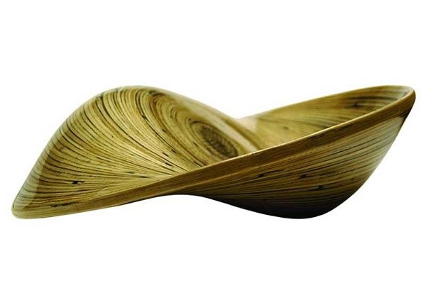 Elegant Modern Wooden Fruit Bowl Design