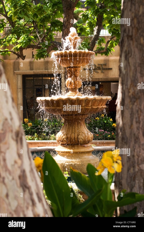 Elegant Outdoor Spanish Fountain with Tiered Design