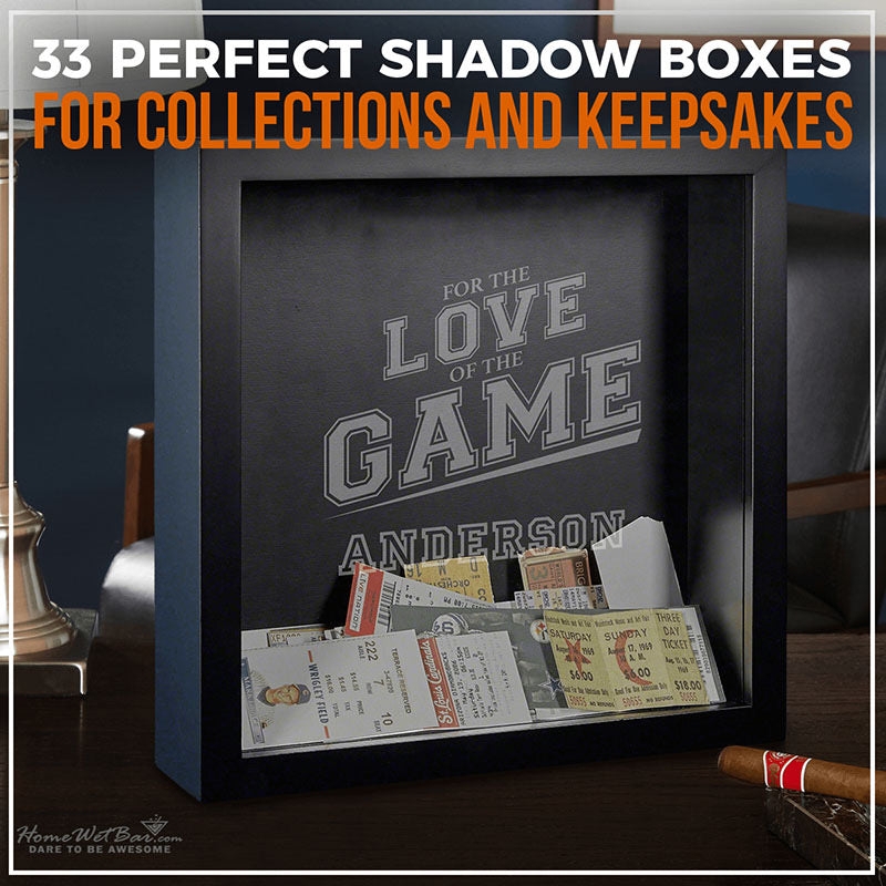 Elegant Shadow Boxes for Displaying Keepsakes