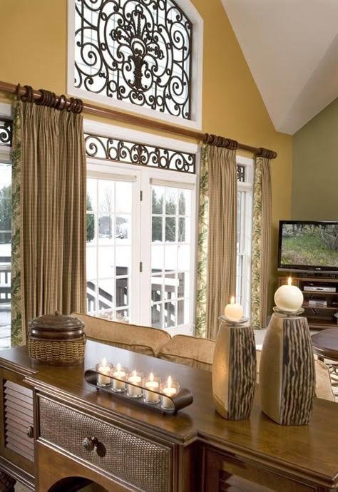Transom Window Covering Ideas