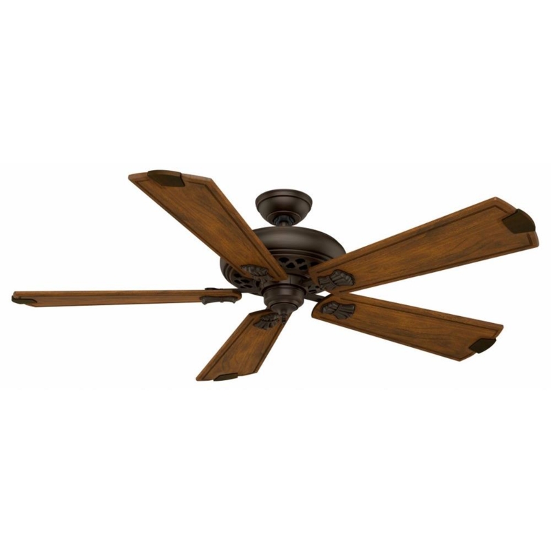 Elegant Victorian Style Wooden Ceiling Fan