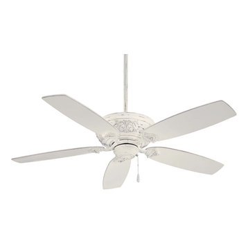 Elegant White French Country Ceiling Fan