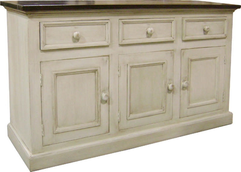 French Country Painted Sturbridge Glaze Sideboard