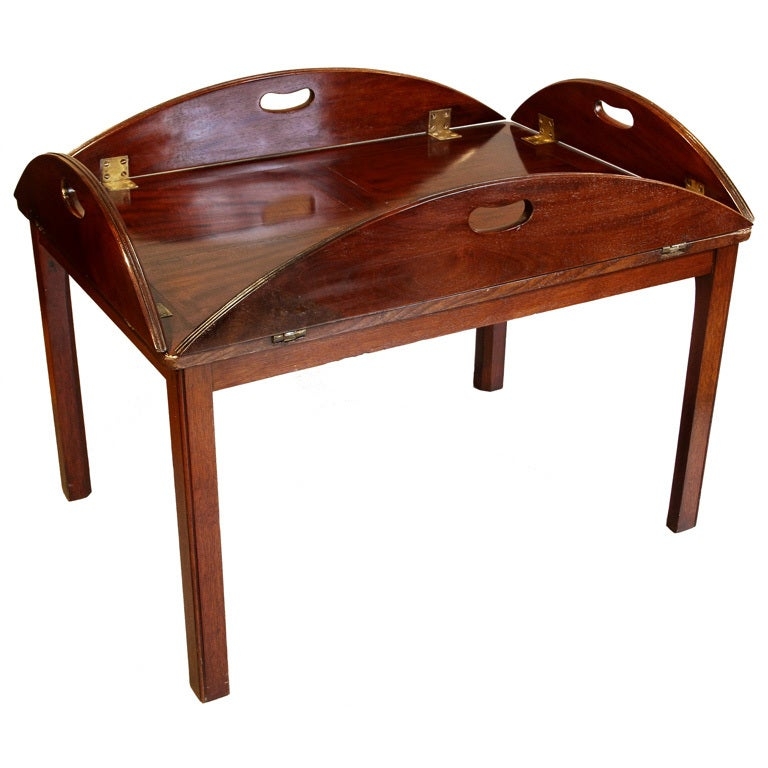 George IV Mahogany Butler's Tray Table Classic Design
