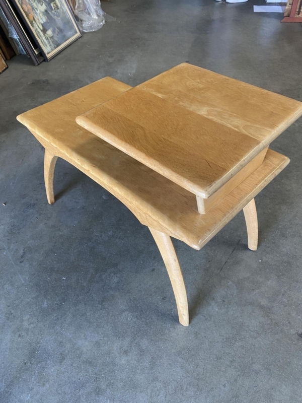 Heywood Wakefield Midcentury Two-Tier End Tables