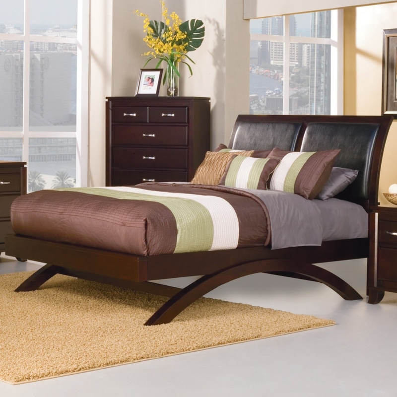 Homelegance Astrid Espresso Modern Platform Bed