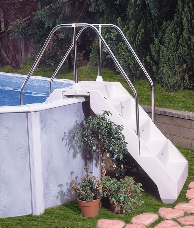 Lomart Complete 52" Advantage Step | In ground pools, Above ground pool ...