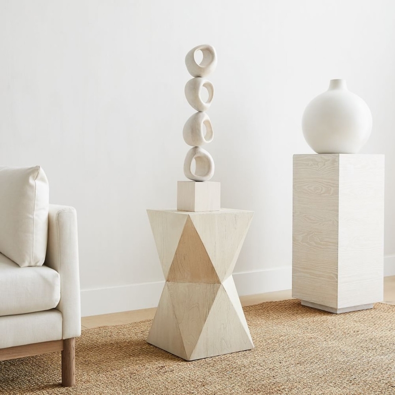 Minimalist Neutral Diego Olivero Floor Sculptures