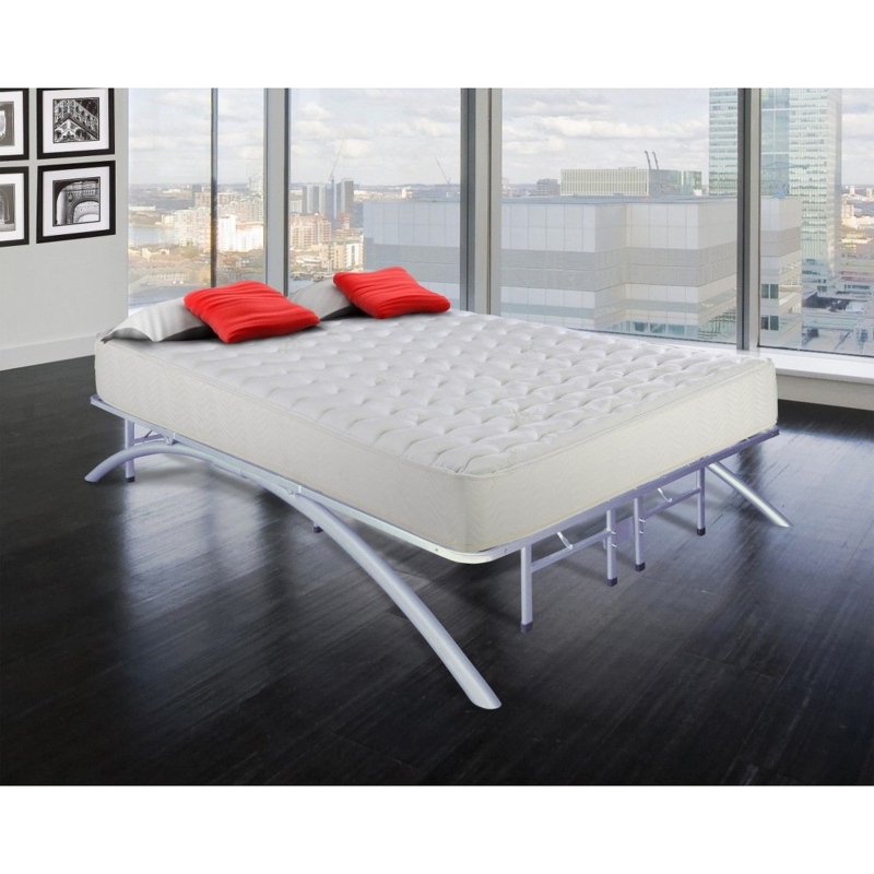Modern Arch Support Metal Platform Bed Frame