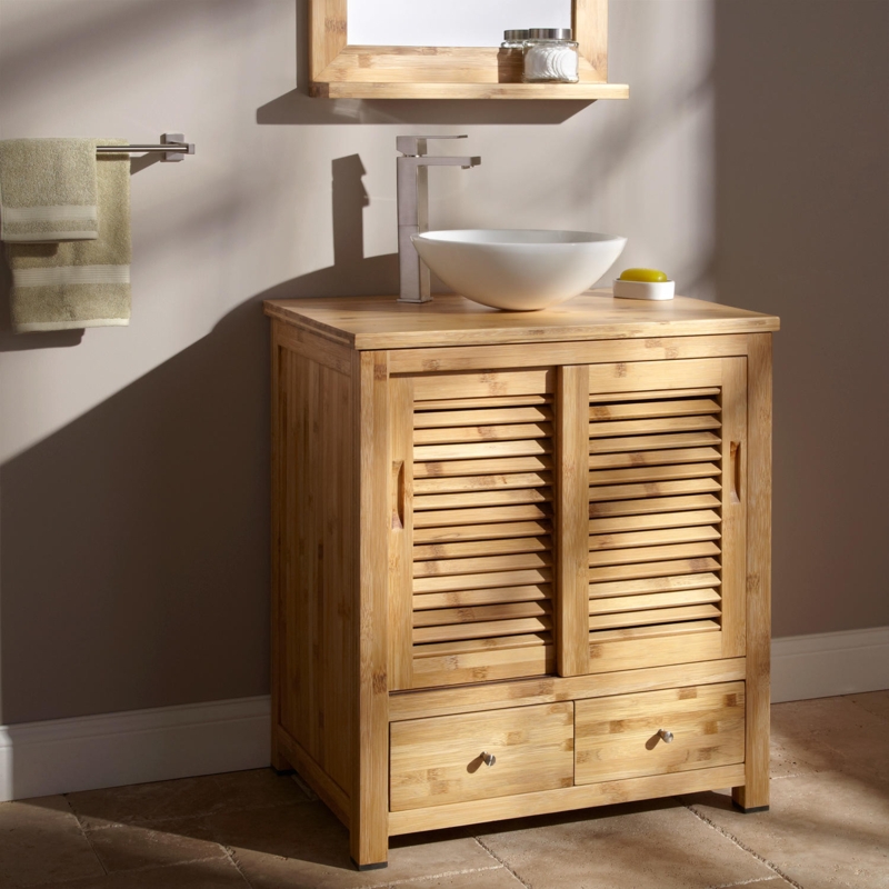 Bamboo Bathroom Vanities
