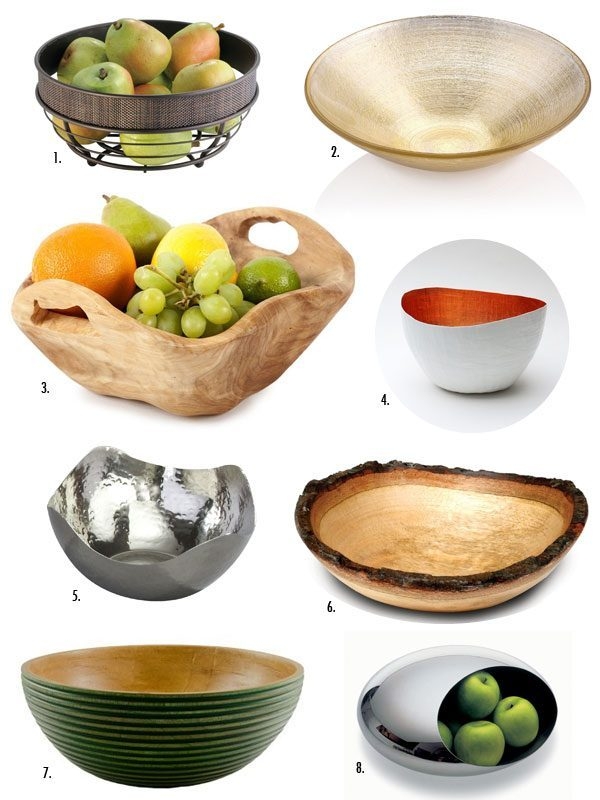 Modern Decorative Fruit Bowls for Stylish Kitchens