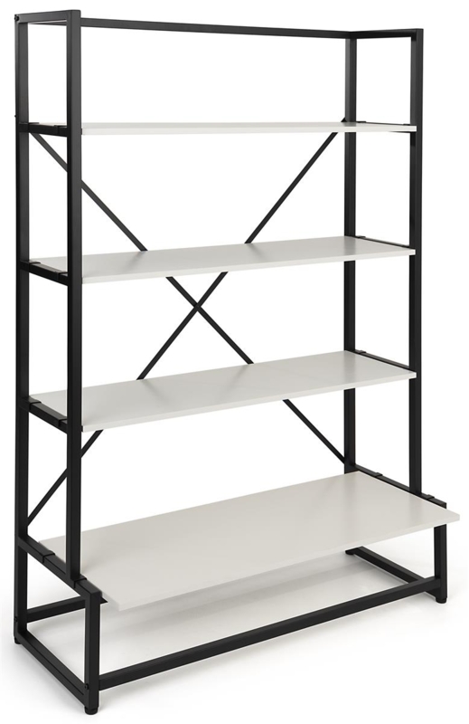Modern Folding Multi-Tier Modular Retail Shelving
