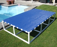 Modern Swimming Pool Elevated Platform Design