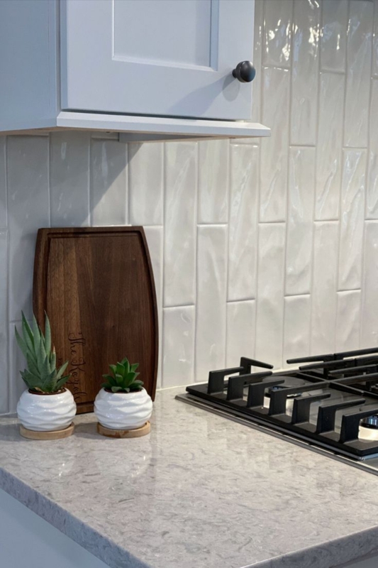 Vertical Subway Tile Backsplashes