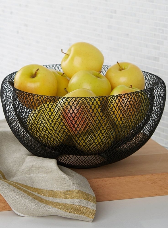 Modern wire mesh fruit bowl | Simons Maison | Decorative Fruit Bowls ...