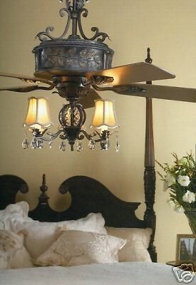 NEW 54" French country Elegant ceiling fan